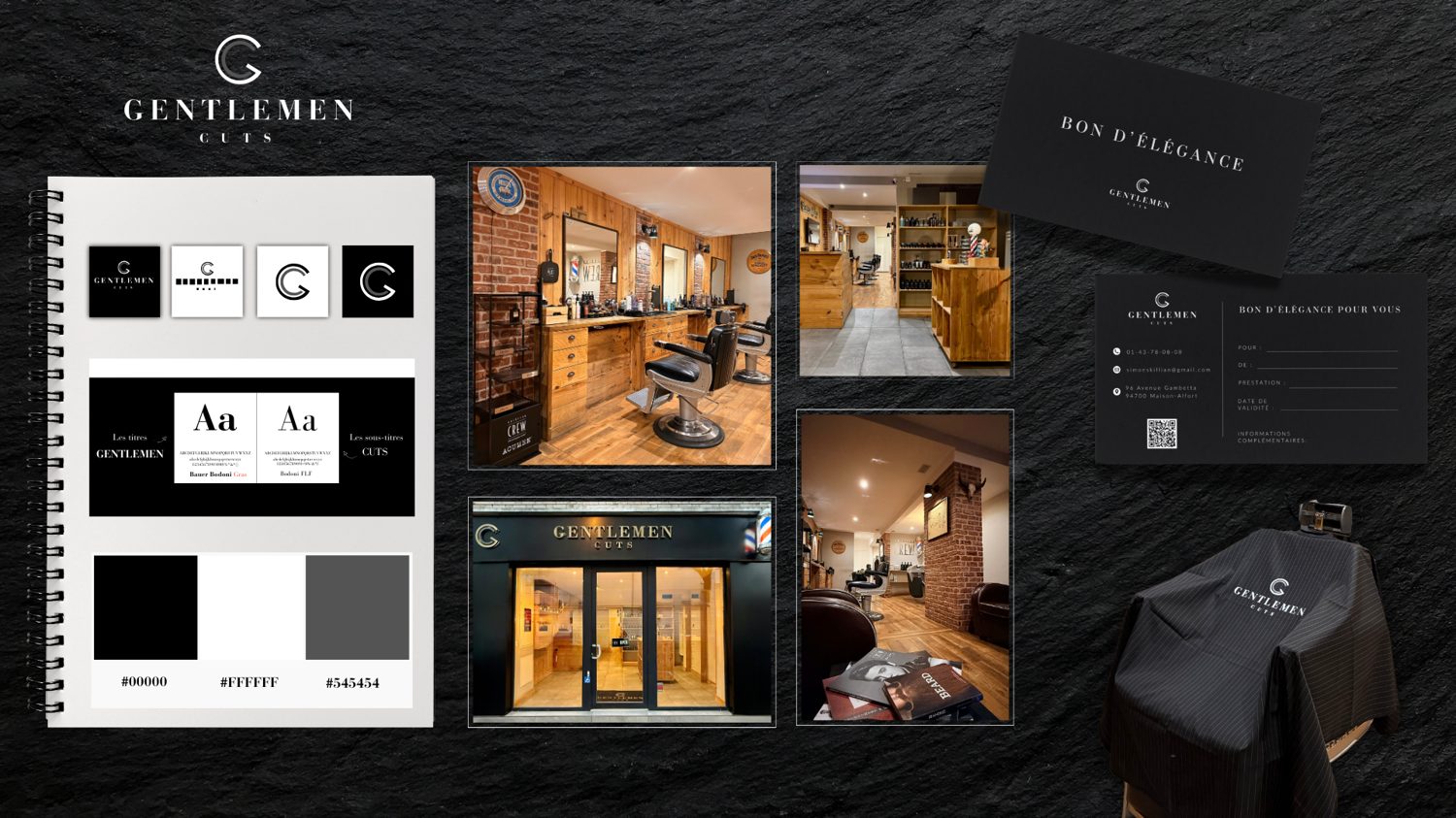 Gentlemen Cuts — branding et image de marque